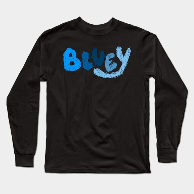 Bluey Long Sleeve T-Shirt by KadyBeam